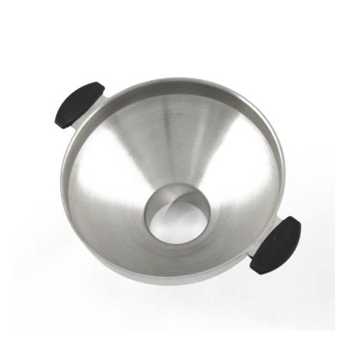 Double Handle Wide-Mouth Funnel Stainless Steel Sturdy and Heat Resistant Funnel Kitchen Gadget Tool Double Handle Wide-Mouth Funnel Stainless Steel Sturdy and Heat Resistant Funnel Kitchen Gadget Tool
